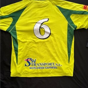 Supreme Bright Yellow and Dark Green Jersey